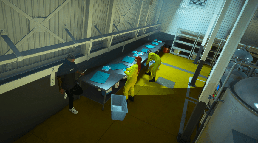 Woman Look Into The Camera